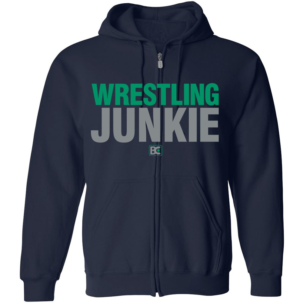 Wrestling Junkie Wrestling Full Zip Hoodie
