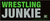 Wrestling Junkie Bumper Sticker